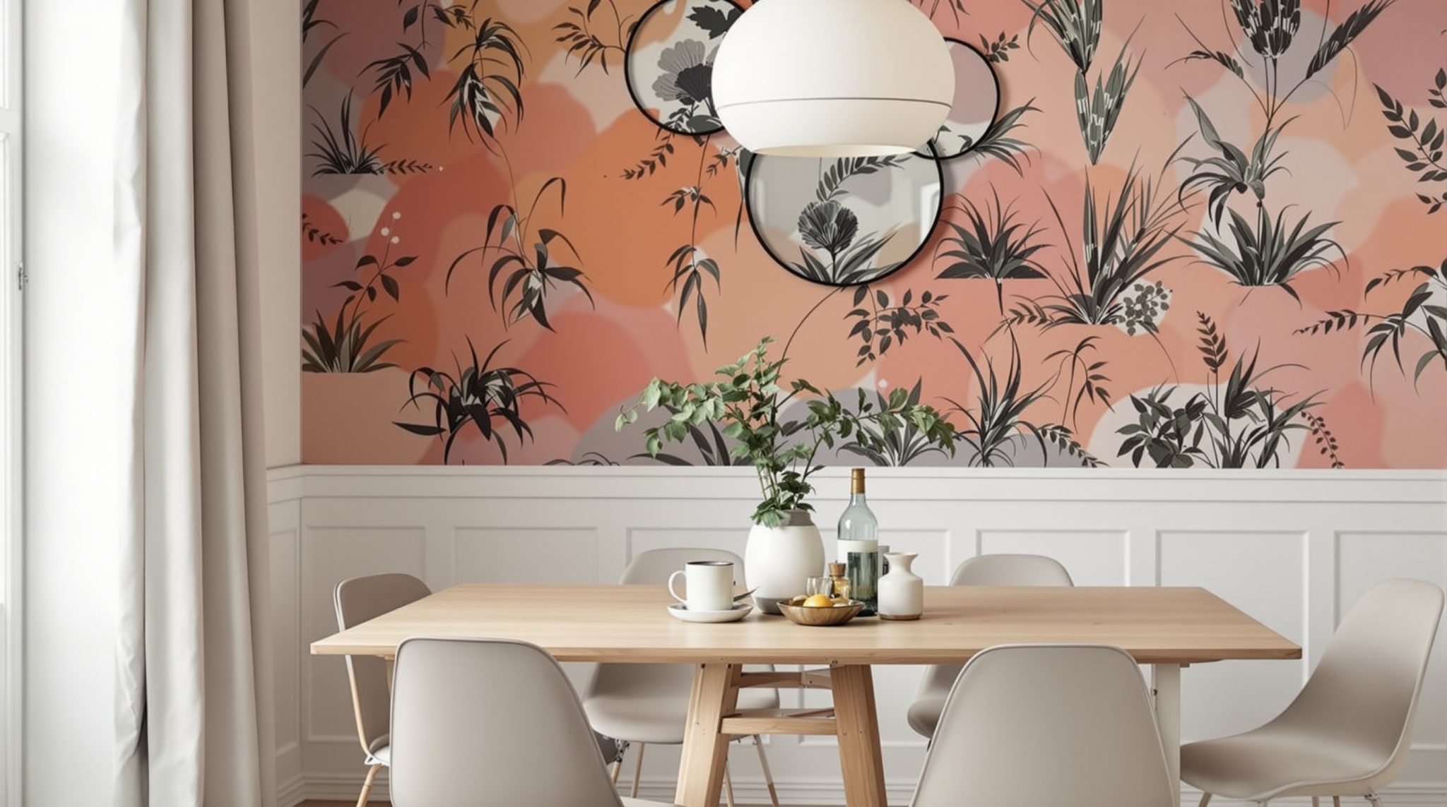 7 papiers peints tendance pour relooker votre salon ou salle à manger ...