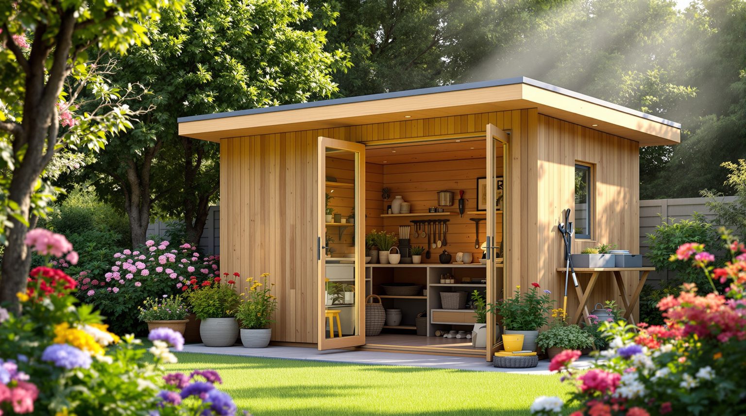 Construire abri de jardin monopente : Guide complet pour réussir votre projet facilement