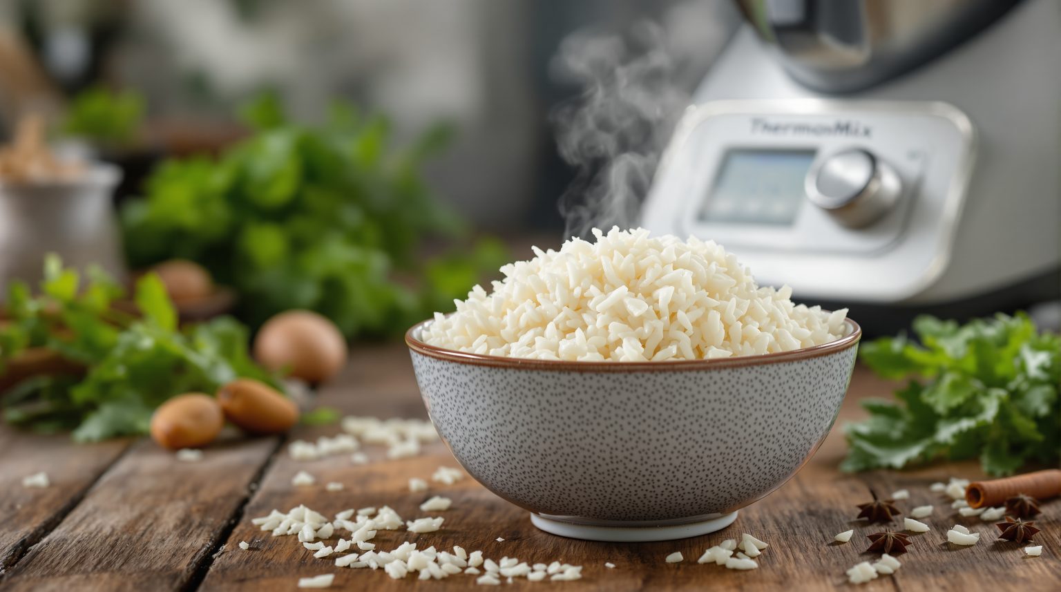 Cuisson du riz au thermomix : Découvrez la méthode facile et rapide pour un riz parfait !